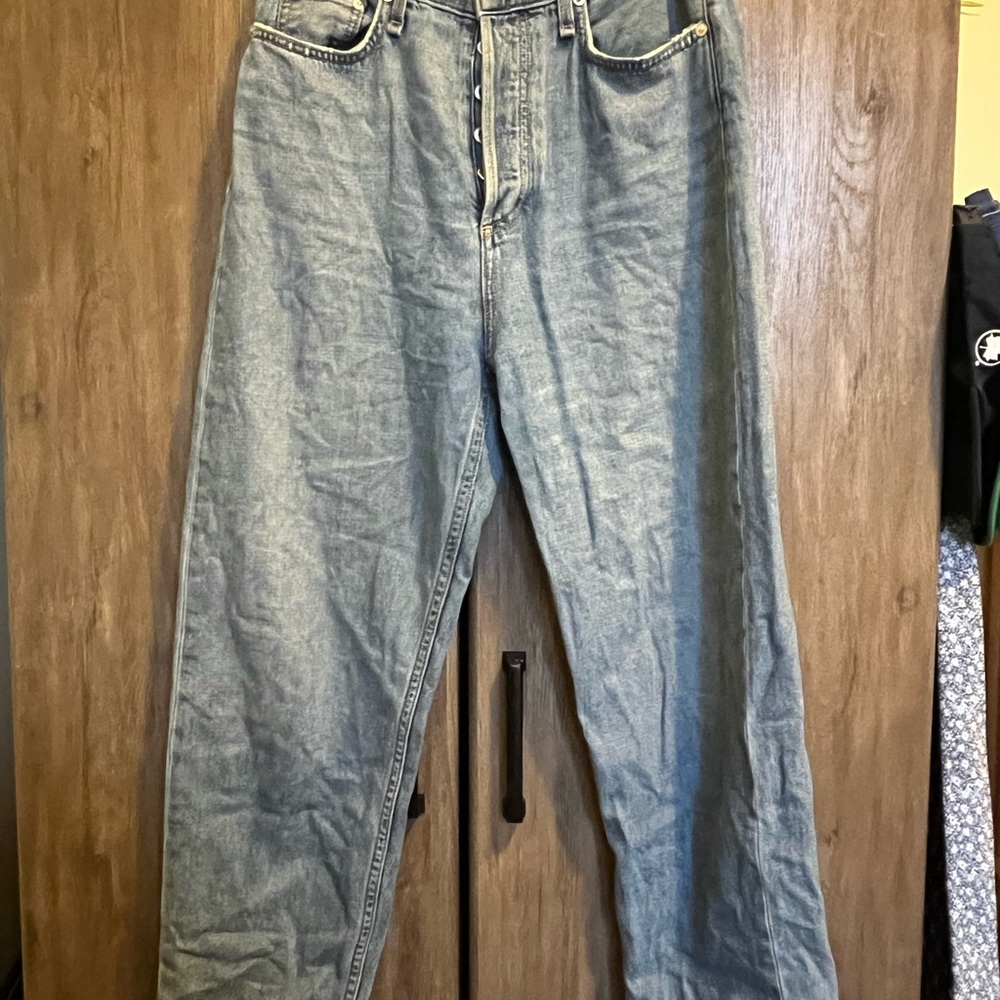 Rag and Bone high waisted button up jeans